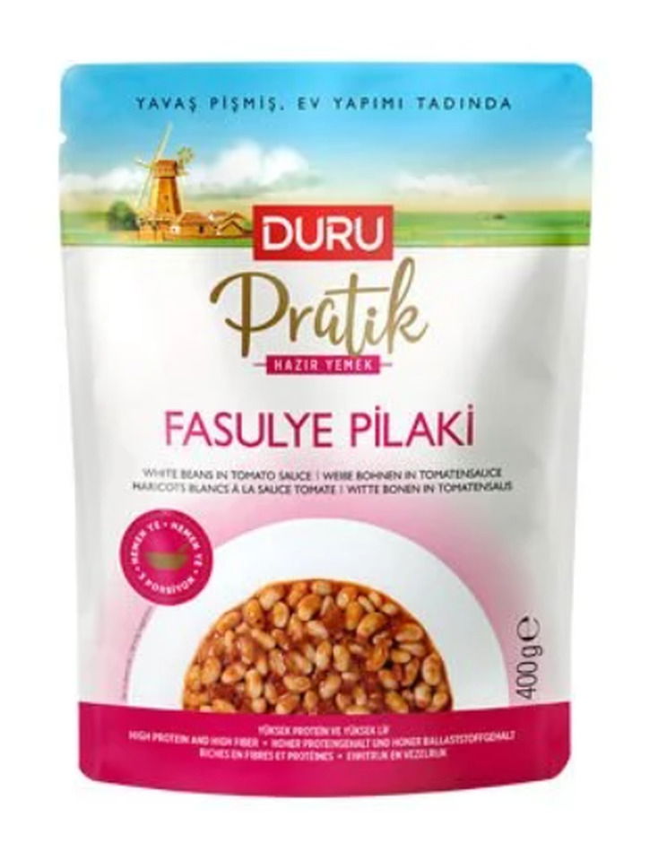 DURU PRATİK FASULYE PİLAKİ 400 ML